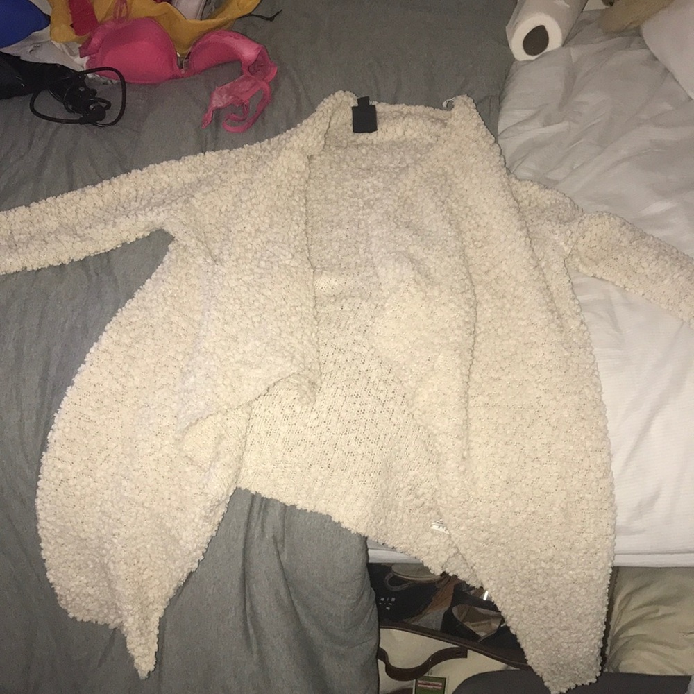 Fuzzy anthropologie sweater